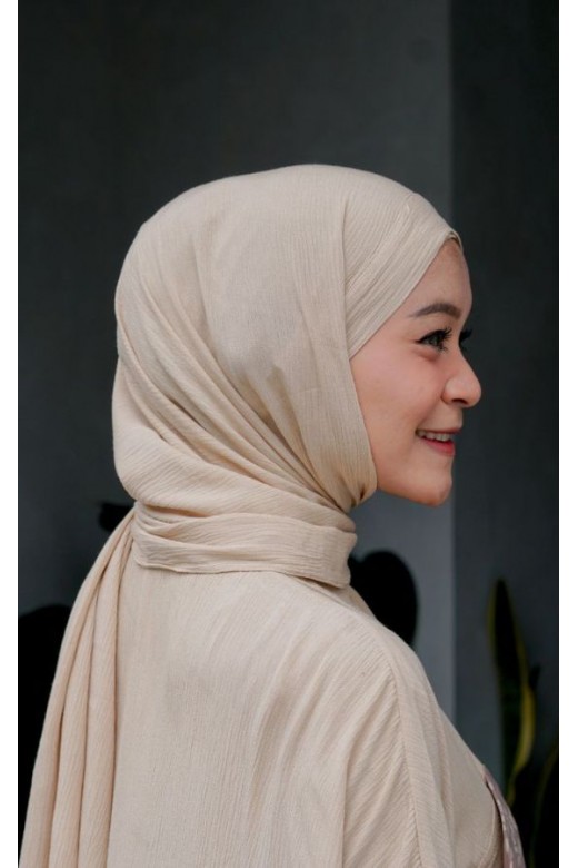 Pasmina Instan Organic Alia Creme